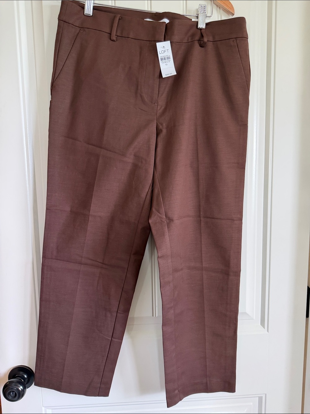 LOFT Chocolate Brown Dress Pants